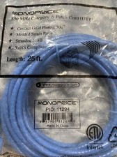 Flexboot Cat6 Ethernet Patch Cable Stranded 25ft Blue