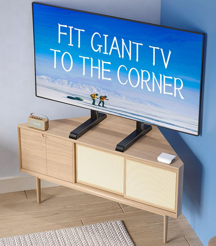 Universal TV Stand, Table Top TV Stand Base Replacement for Most 37 to 86 Inch L - Picture 7 of 8