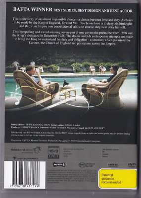 その他 Edward &amp; Mrs Simpson [VHS] Edward & Mrs. Simpson - The Complete Series - DVD | eBay