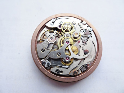 Landeron Chronograph  for repair need service movement 17 jewels  (R456)