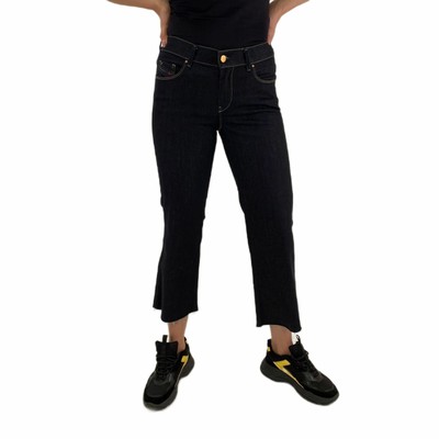 Diesel Jeans Sandy-Kick 0665W 01 Navy Blue Straight 7/8 Leg RRP160 | eBay