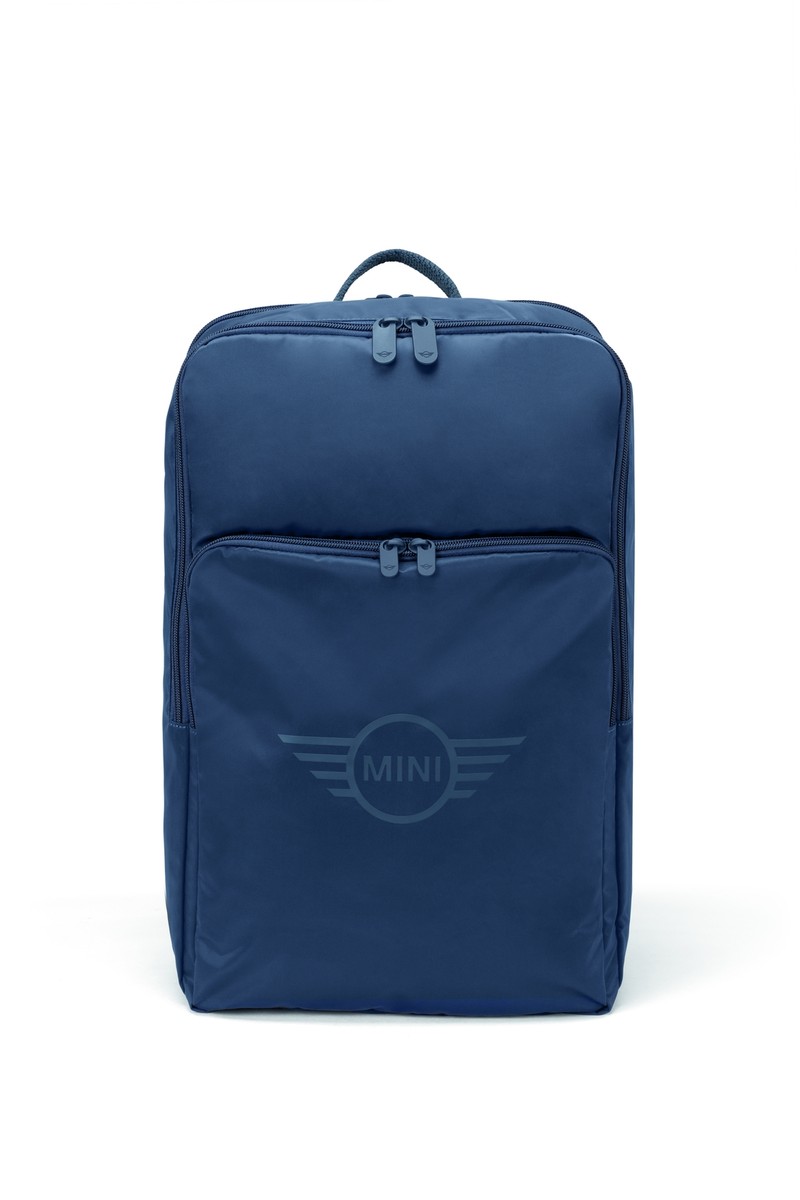 MINI Genuine Backpack Soft Wing Logo Padded Back Indigo For 13