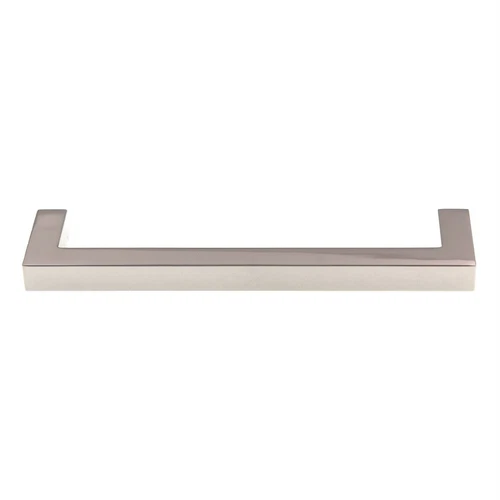 Top Knobs Asbury Square Bar Pull 5 1/16" (128mm) Ctr Polished Nickel M1284 - Picture 2 of 3