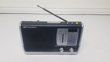 EMERSON Radio AM/FM Weather Portable Radio Fine Tuning Model RP 6251 .