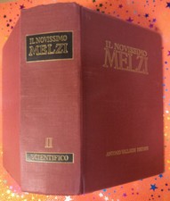 Book libro IL NOVISSIMO MELZI II scientifico Antonio Vallardi Editore 1958(L79n)
