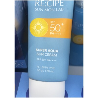 [K-Beauty] Daiso Korea RE:CIPE Sun Mon Lab Super Aqua Sun Cream