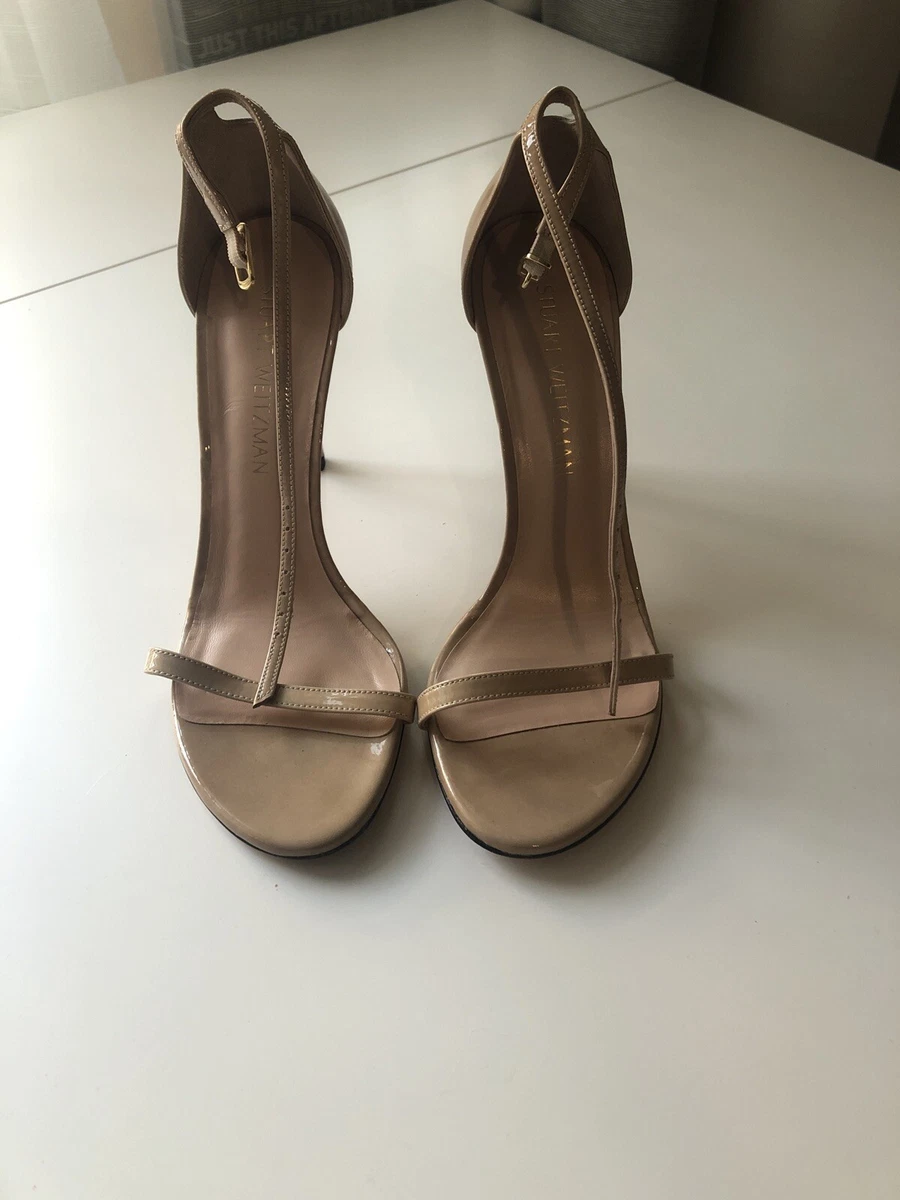 Stuart weitzman nudistsong store black patent