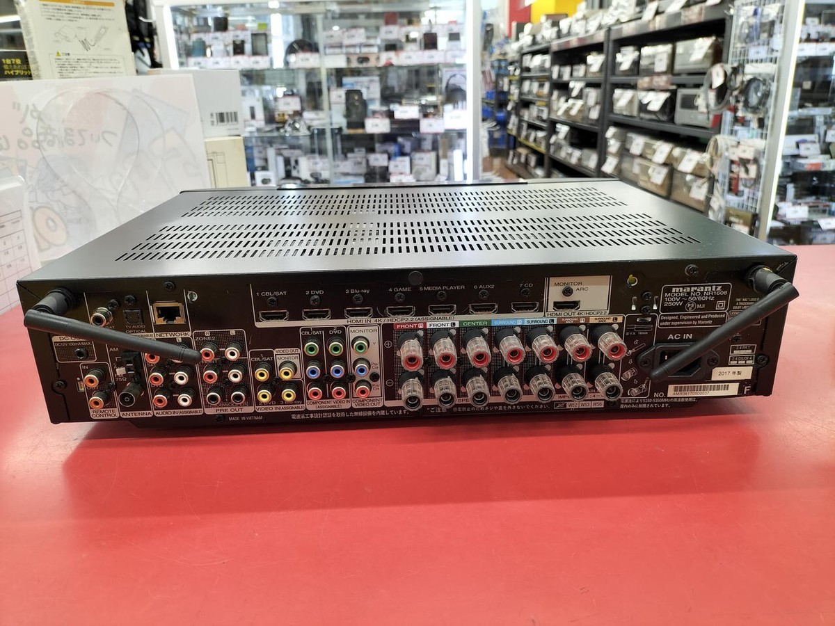 V*i様 nr1608 Marantz NR1608 7.2-channel home theater receiver with Wi-Fi