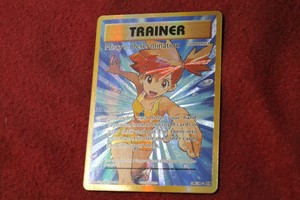 FULL ART MISTY'S DETERMINATION ULTRA RARE 108/108 HOLO POKEMON