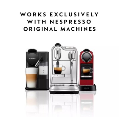 Nespresso OriginalLine Capsules Medium Dark Roast Espresso Coffee