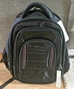 perry ellis black backpack