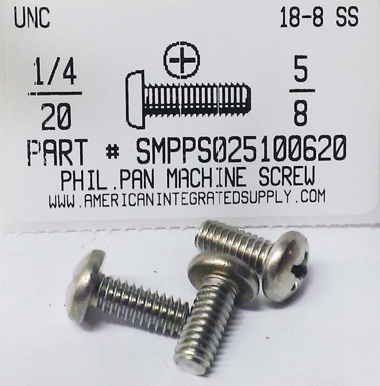 1 4 20x5 8 Pan Head Phillips Machine Screws Stainless Steel 16 EBay 1-4-20x5-8-pan-head-phillips-machine-screws-stainless-steel-16-ebay