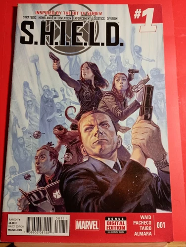 2015 Marvel Comics SHIELD Issue 1 Julian Totino Tedesco Cover A Variant FREE SHP