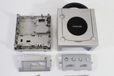 Nintendo GameCube OEM Replacement Console Shell Silver DOL-001 All Port Cover 2