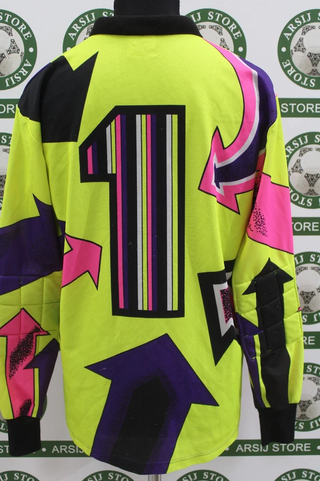 Maglia Calcio Portiere UHLSPORT PRO TG L P203 shirt maillot trikot GOALKEEPER - Immagine 2 di 3
