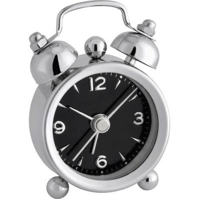 TFA Dostmann 60.1000.01 Chrome Quartz Alarm Time 1