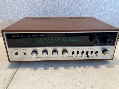 Sansui 1000x Solid AM/FM Stereo  Receiver 1971 Amplifier Untested