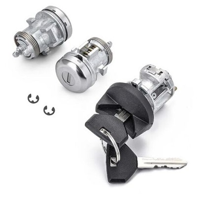 Ignition Switch Lock Cylinder with Door Lock & Keys For Ram Models 1997-2002