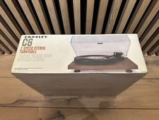 SEALED Limited Edition CROSLEY C6 Record Player Turntable “1+1=X (Erased Tapes)”