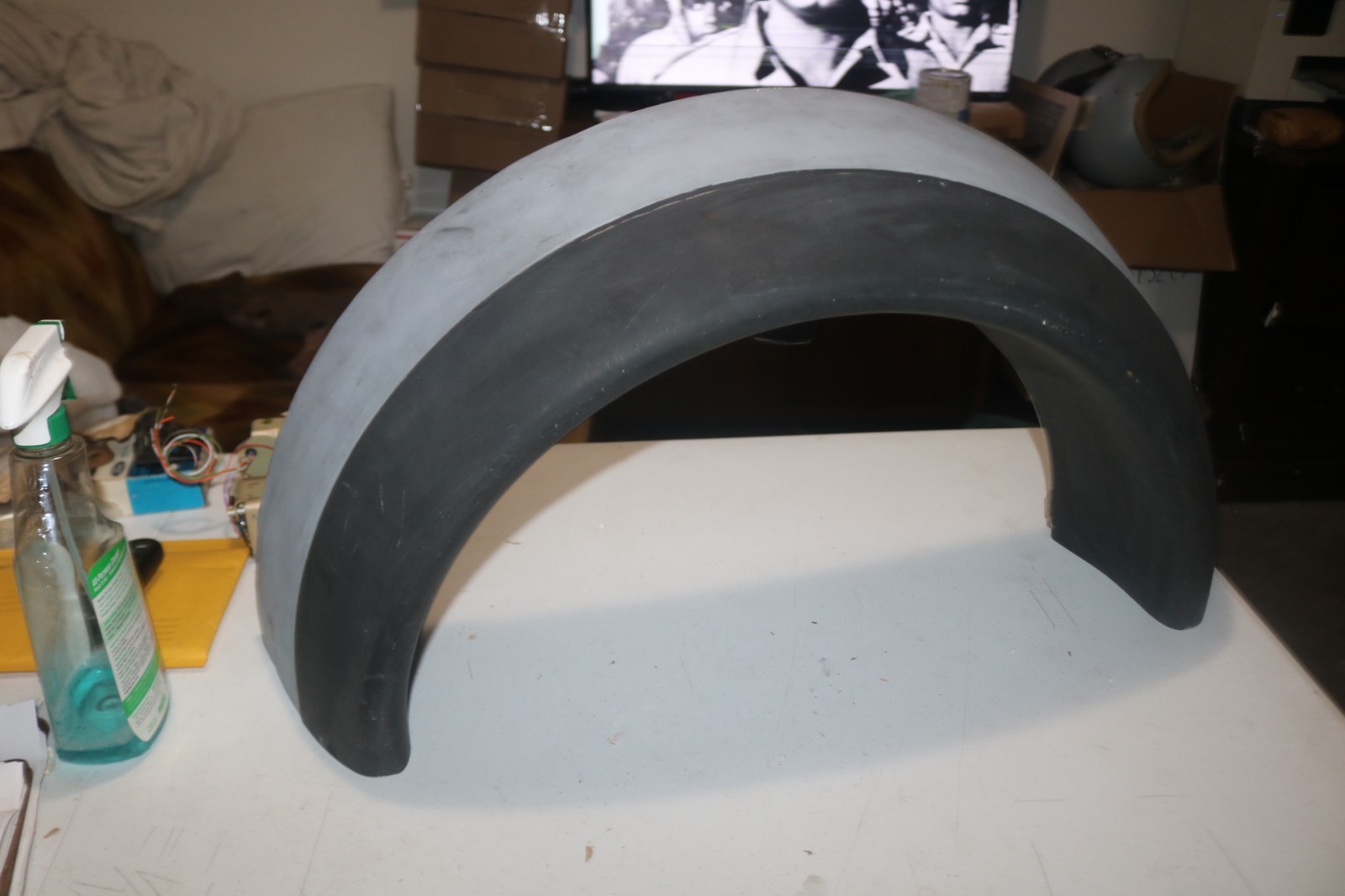 Original OV-1D Mohawk engine inlet cowling bellmouth 1/2 134P83100-3