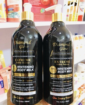 DIAMOND GLOW EXTREME ACTIVE WHITENING BODY MILK 500ML