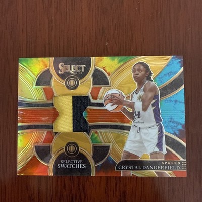 WNBA 2024 Select Selective Swatches Crystal Dangerfield Tie-Dye Dual Color /25