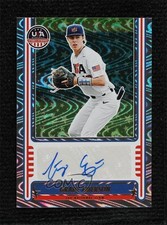 2025 Panini Stars and Stripes Swirl 39/75 Grady Emerson #NTS-GE Auto 0j81