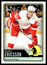 2012-13 O-Pee-Chee #80 Jonathan Ericsson Detroit Red Wings Hockey Card