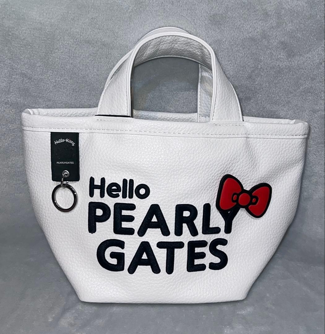 Hello Kitty x PEARLY GATES Golf Cart Bag with Detachable Ribbon