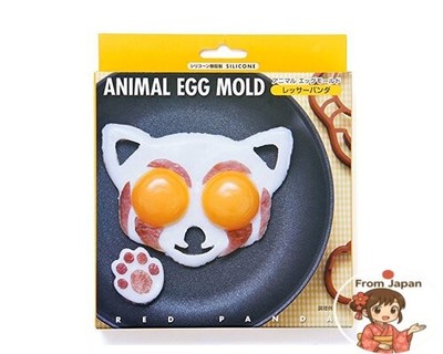 Carolata Tier Ei Form Roter Panda/Silikon Niedliche Dichtung Spiegelei Form K...