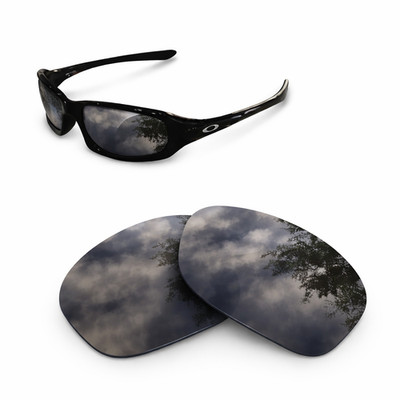 newpolar polarisierte Ersatzgläser für Oakley Fives 4.0 schwarze Farbe