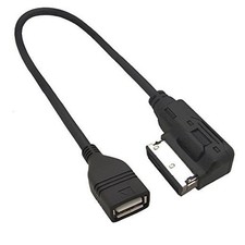 AMI to USB Adapter for Audi MMI 3G,MDI AUX Cable for VW A4 A6 Q5 Q7