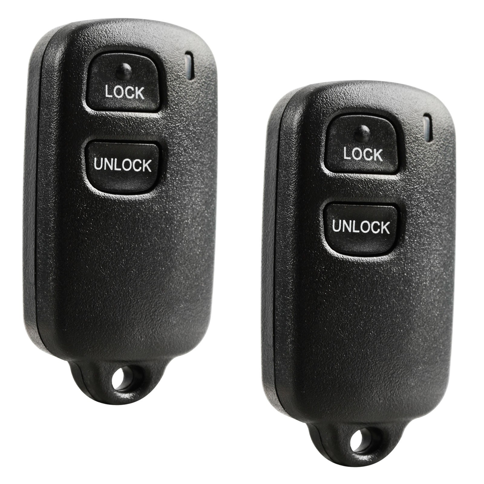 2 Remote 2btn Car Truck Key Fob For Toyota (ELVATDD)