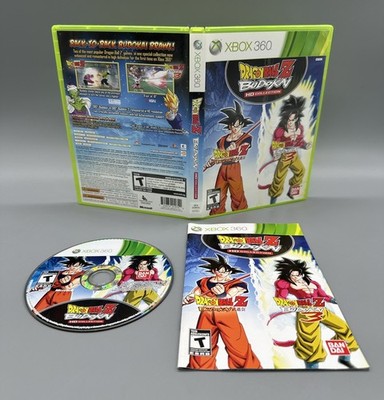 Dragon Ball Z: Budokai HD Collection (Microsoft Xbox 360, 2012) CIB Complete