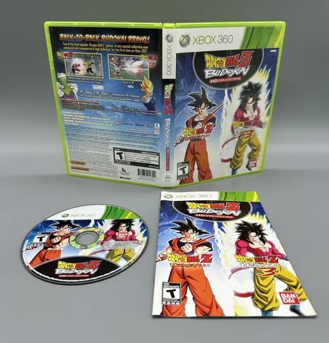 Dragon Ball Z: Budokai HD Collection (Microsoft Xbox 360, 2012) CIB Complete
