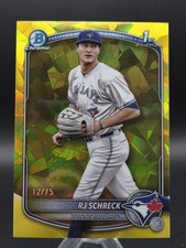 2025 Bowman Chrome Sapphire Edition - Chrome Prospects RJ Schreck #BCP-181...