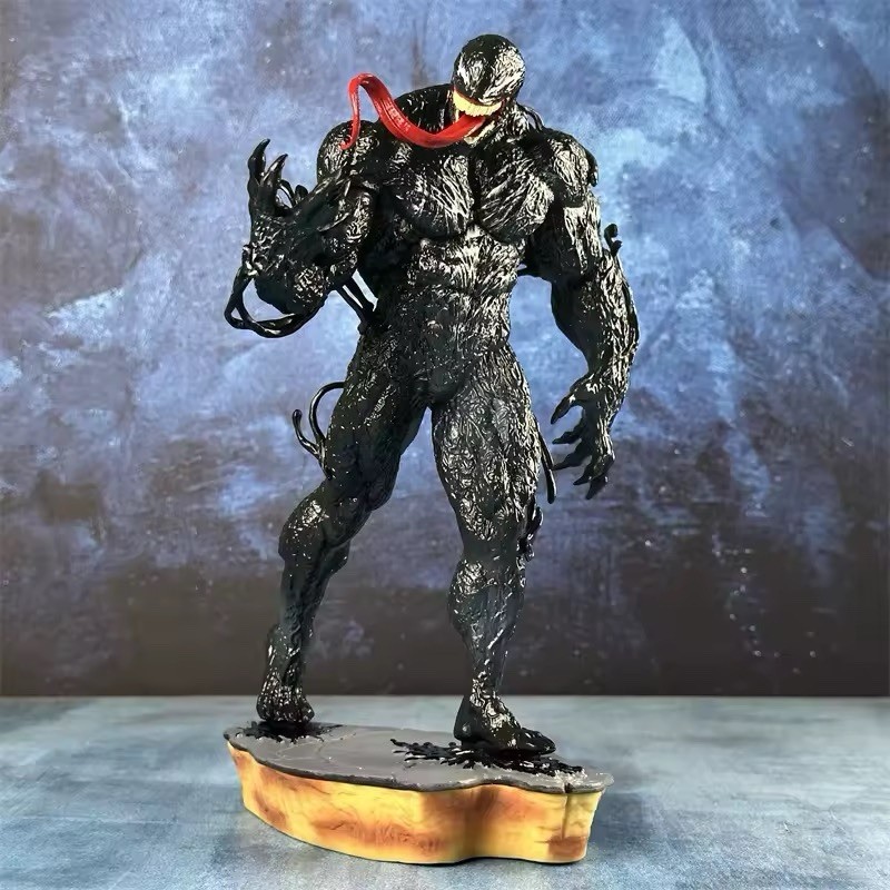 Figura Venom Marvel - 30 cm DC Spider Man Anime Cómic Coleccionista Gaming Regalo