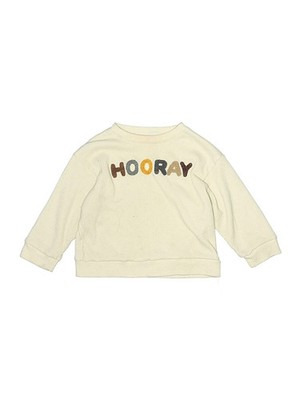 Unbranded Girls Ivory Sweatshirt 100 cm