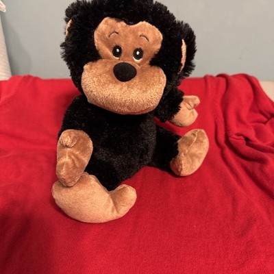 Progressive Plush Black Monkey Chimp 12 Inch 2011 Stuffed Animal Toy