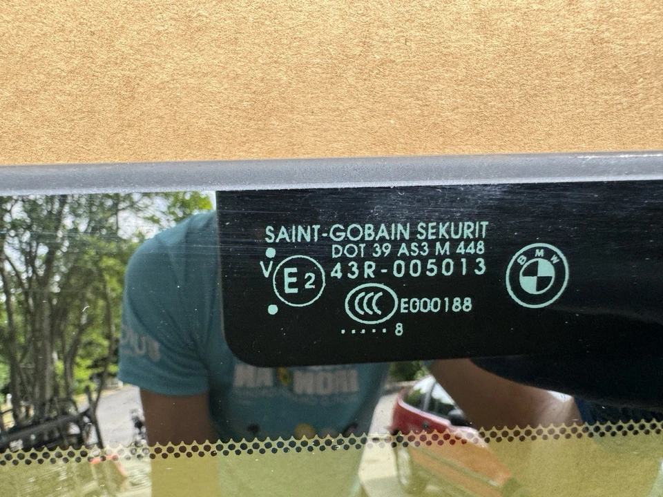 BMW X3 2004-2010 techo corredizo panorámico superior delantero ventana panel de vidrio OEM Foto 2 de 4