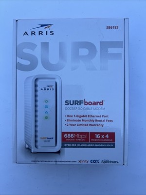 ARRIS SURF Modem cable internet   new