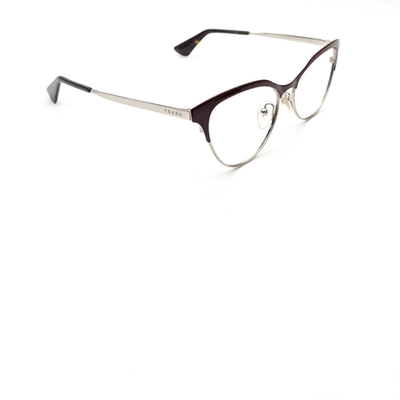 Prada 55S 52-16-140 Eyeglasses in Pink Metal Prada 55s 52-16-140 Eyeglasses In Pink Metal | ShopSimon main image 4
