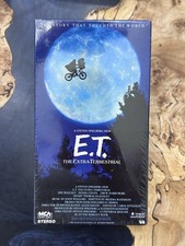 E.T. THE EXTRA-TERRESTRIAL VHS 1988 Green Black Tape Steven Spielberg SEALED New