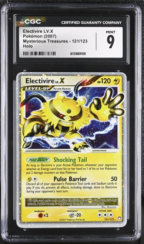 Electivire LV.X graded CGC 9 for sale on eBay