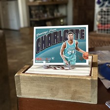 Brandon Miller 2023-24 Panini NBA Hoops #18 Rookie Greetings  RC Hornets