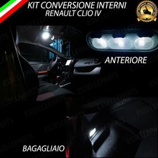 KIT FULL LED INTERNI RENAULT CLIO 3 PLAFONIERA + LUCE BAGAGLIAIO + LUCI TARGA