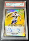 2025 Bowman Best University Football Gold Refractor Haynes King #BOA-HK PSA 10