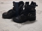 Vintage Harley Davidson Leather Pebbled Hightop Boots size 8.5