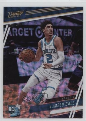 2020-21 Panini Chronicles Prestige Asia LaMelo Ball #72 Rookie RC 4f5
