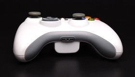 Microsoft Xbox 360 White OEM Controller WC01 Authentic Cleaned Tested